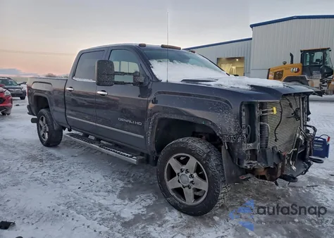 2015 GMC Sierra K2500 Denali из США, поврежденный, VIN 1GT120E82FF142031